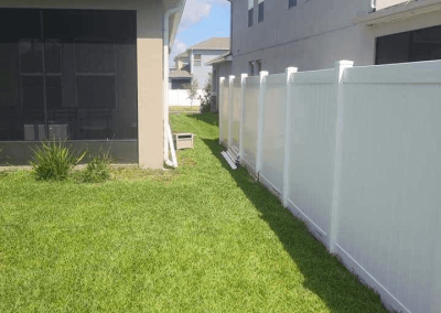 New Vinyl Fence in St Cloud, FL