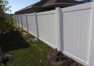 New Vinyl Fencing in St Cloud, FL